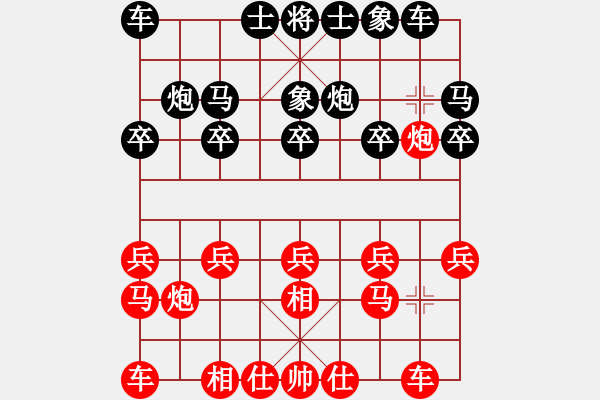 象棋棋譜圖片：程常亮先負(fù)李文峰（2015年10月11日的哥月賽） - 步數(shù)：10 