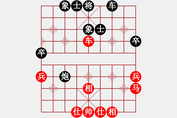 象棋棋譜圖片：茗茶棋社(8段)-和-去棋中論壇(月將) - 步數(shù)：50 