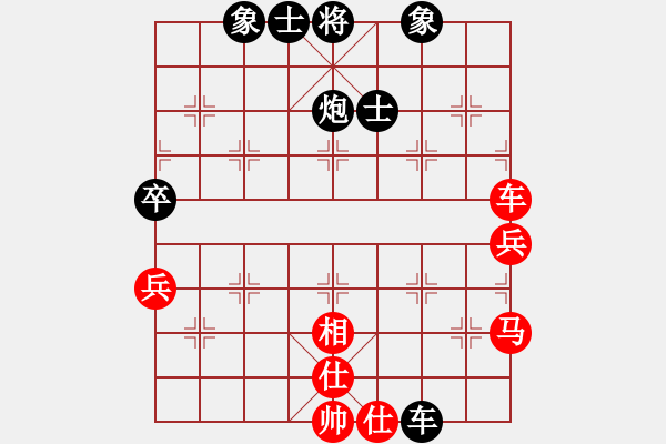 象棋棋譜圖片：茗茶棋社(8段)-和-去棋中論壇(月將) - 步數(shù)：60 