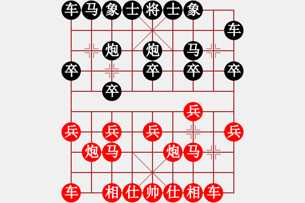 象棋棋譜圖片：4月賽 - 步數(shù)：10 