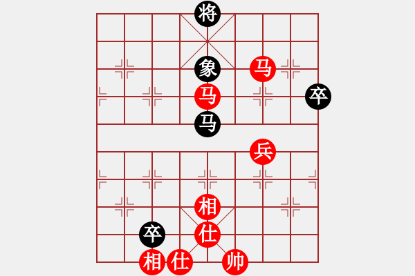 象棋棋譜圖片：人機(jī)對(duì)戰(zhàn) 2025-1-15 8:12 - 步數(shù)：100 