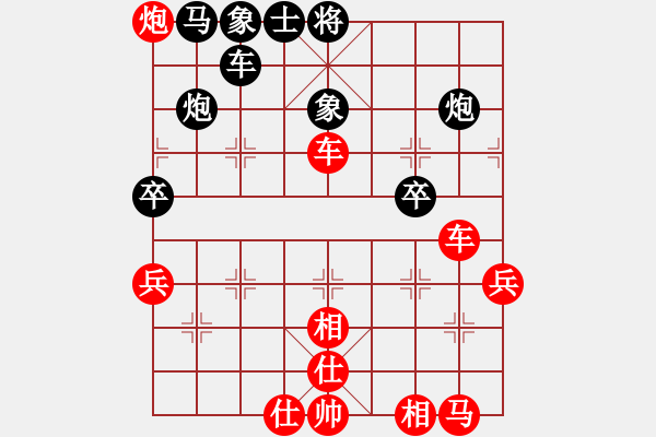 象棋棋譜圖片：因?yàn)樗訹1245437518] -VS- 年逾古稀[1092975077] - 步數(shù)：60 