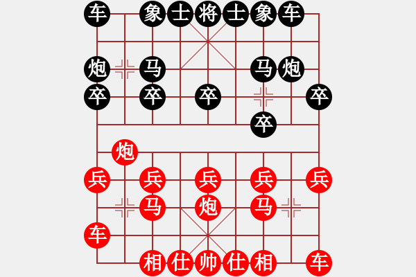 象棋棋譜圖片：自我救贖[553779957] -VS- ★老李飛刀☆[785745176] - 步數(shù)：10 