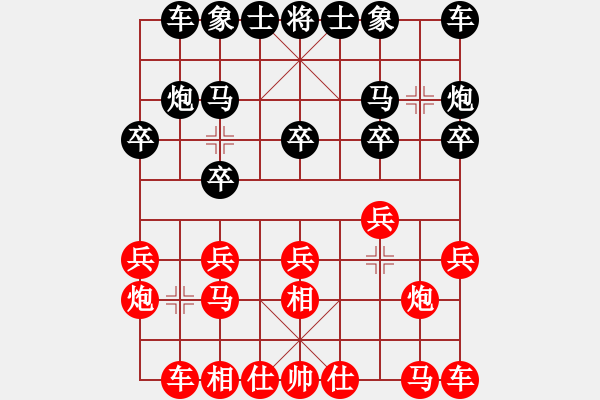 象棋棋譜圖片：奕靜(無(wú)極)-負(fù)-拉布拉多(天罡) - 步數(shù)：10 