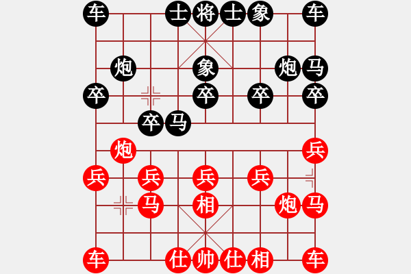 象棋棋譜圖片：《學(xué)習(xí)大師后手》邊馬進卒限馬破起馬局 - 步數(shù)：10 