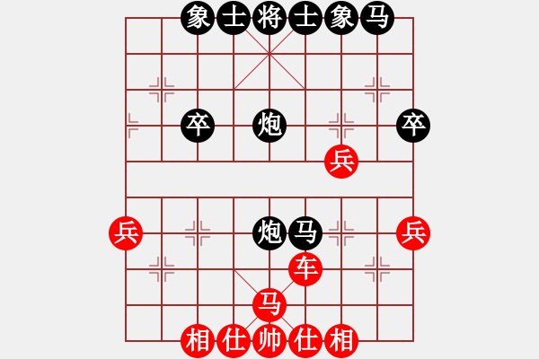 象棋棋譜圖片：李胖子(4r)-負-xgdxwshll(5r) - 步數(shù)：40 