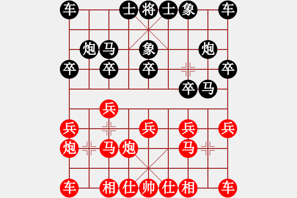 象棋棋譜圖片：深圳 侯文博 勝 湖北 劉宗澤 - 步數(shù)：10 