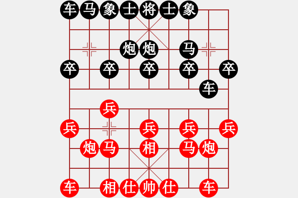 象棋棋譜圖片：永不瞑目(人王)-和-坐地漲價(jià)(7段) - 步數(shù)：10 