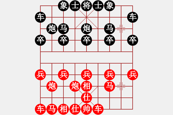 象棋棋譜圖片：杭州 沈思凡 負 杭州 鄭宇航 - 步數：10 