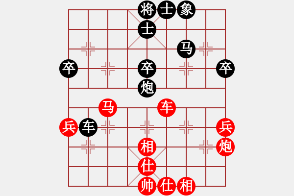 象棋棋譜圖片：4031局 A00--旋風引擎24層 紅先和 旋風九專雙核 - 步數(shù)：50 