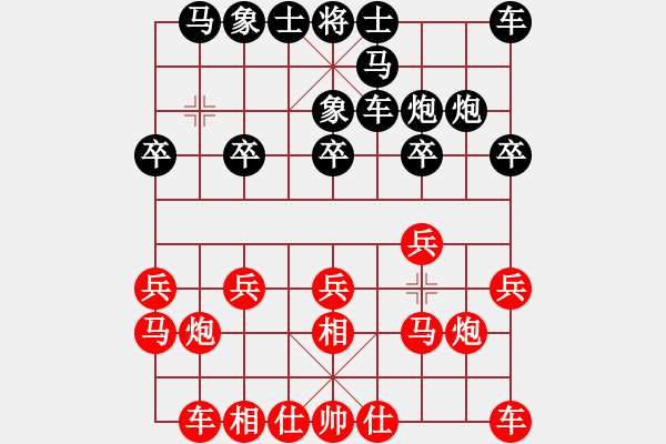 象棋棋譜圖片：第八輪 澳門隊 曹巖磊 vs 陽江隊 鄧家榮 - 步數(shù)：10 