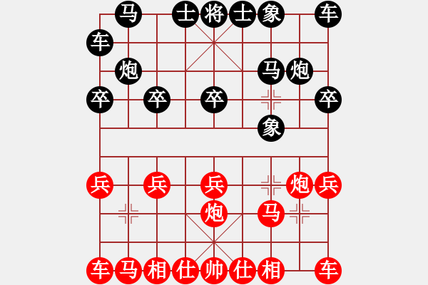 象棋棋譜圖片：1630局 A00--旋風(fēng)引擎23層(2823) 先勝 徐晃(1450) - 步數(shù)：10 