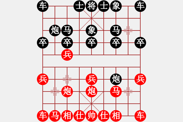 象棋棋譜圖片：康樂(lè)理信勇時(shí)[2501135081] -VS- 關(guān)阝oゞ⌒K[154530116] - 步數(shù)：10 