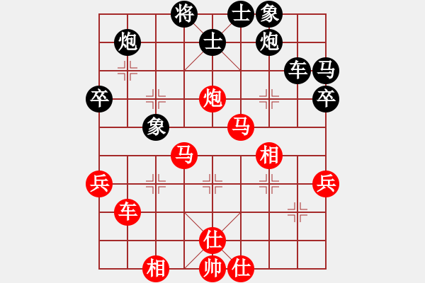 象棋棋譜圖片：生死決(無(wú)極)-負(fù)-兵五退一(天罡) - 步數(shù)：60 