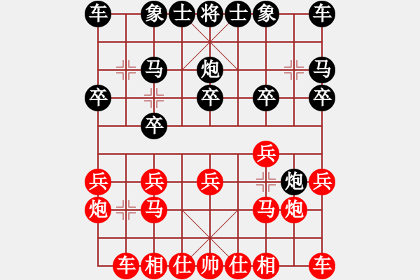 象棋棋譜圖片：高占山 勝 劉永富 - 步數(shù)：10 