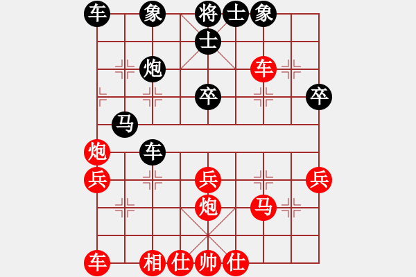 象棋棋譜圖片：hengguandu(9舵)-負(fù)-懵棋(7舵) - 步數(shù)：40 