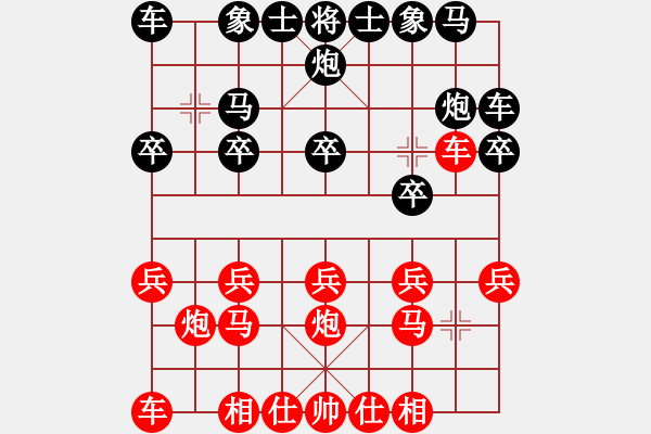 象棋棋譜圖片：芳棋(純?nèi)讼缕?[893812128] 勝 棋緣閣☆小虎[794307789] - 步數(shù)：10 