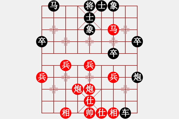 象棋棋譜圖片：mr.chan09[紅先負(fù)] -VS- 贏一盤實(shí)在難[黑] 中炮七路馬對(duì)屏風(fēng)馬 - 步數(shù)：32 