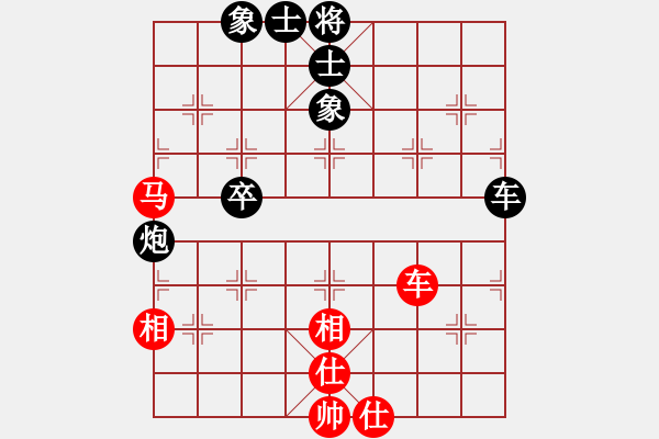 象棋棋譜圖片：去棋中論壇(月將)-負-煮酒論棋雄(月將) - 步數(shù)：80 