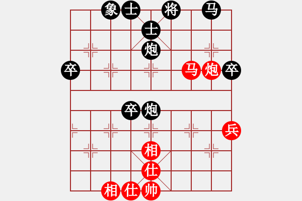 象棋棋譜圖片：2024.7.5.1桃花島后負(fù)卒底炮 - 步數(shù)：60 