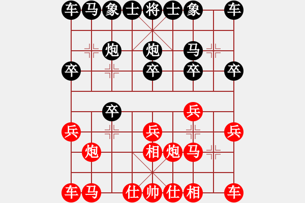 象棋棋譜圖片：陳偉康 先勝 徐天紅 - 步數(shù)：10 