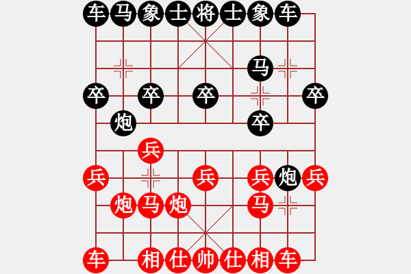 象棋棋譜圖片：kunloke(1段)-負(fù)-夷希微(4段) - 步數(shù)：10 