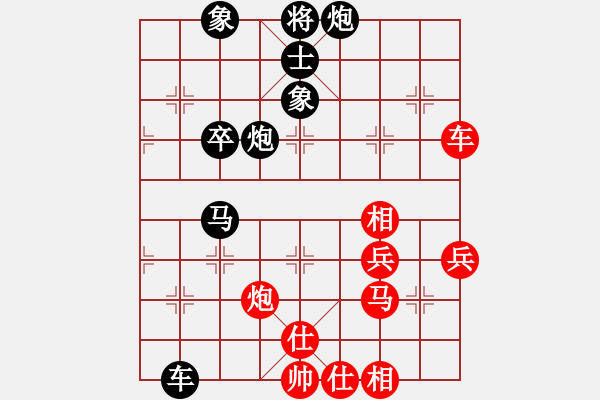 象棋棋譜圖片：甜心(3級(jí))-負(fù)-張雨書(shū)(初級(jí)) - 步數(shù)：60 