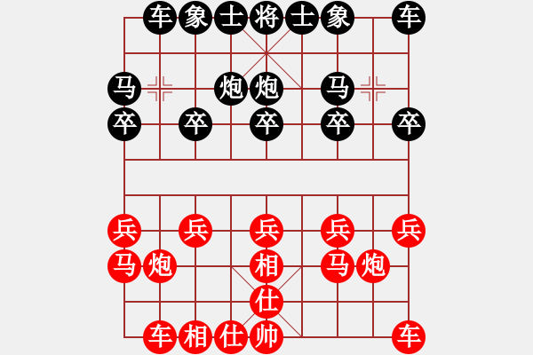 象棋棋譜圖片：先手勝手機(jī)軟件1.61特級(jí) - 步數(shù)：10 