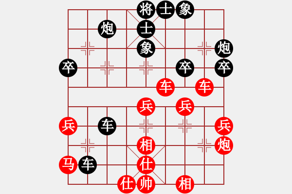 象棋棋譜圖片：howareyou(1段)-和-福安傳說(7段) - 步數(shù)：40 