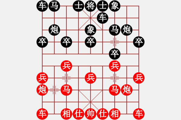 象棋棋譜圖片：重慶市棋奧房地產(chǎn)隊 楊劍 勝 澳門隊 黃冠倫 - 步數(shù)：10 