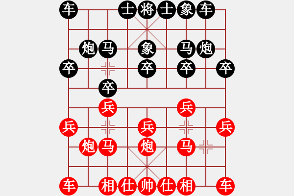 象棋棋譜圖片：PIGY[20833268] -VS- 隨緣[314231321] - 步數(shù)：10 