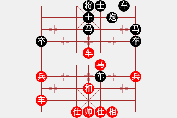 象棋棋譜圖片：天地人鳳(3段)-負(fù)-云揚(yáng)萬里天(5段)中炮右橫車對屏風(fēng)馬 紅巡河炮 - 步數(shù)：50 