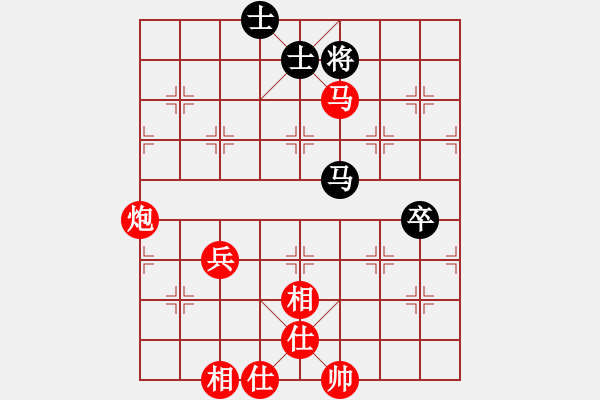 象棋棋谱图片：孟苒 先和 赵子雨 - 步数：75 