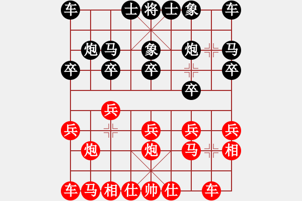 象棋棋譜圖片：安全局局長(zhǎng)林干 先勝 彩棋魔王陽(yáng)永生 - 步數(shù)：10 