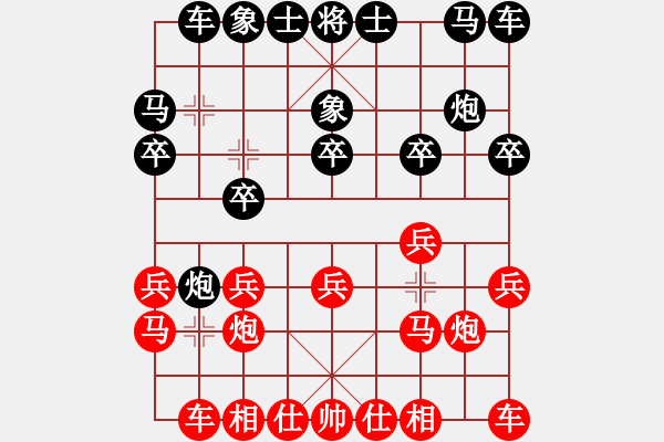 象棋棋譜圖片：劉建國 先勝 紀延杰 - 步數(shù)：10 