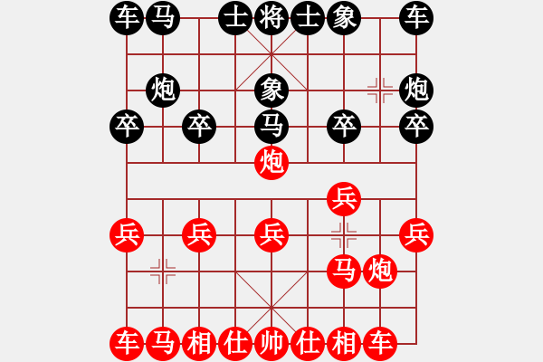 象棋棋譜圖片：38855 - 步數(shù)：10 