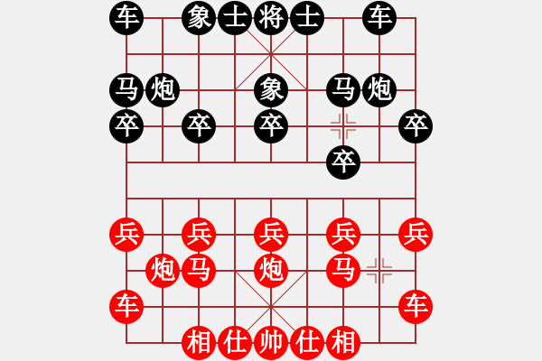 象棋棋譜圖片：橫才俊儒[292832991] -VS- 祖舜[286959731]（靜者獨(dú)閑心淡雅游人半醉夢(mèng)輕狂） - 步數(shù)：10 