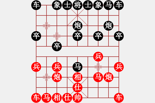 象棋棋譜圖片：冠軍級殺手(月將)-勝-象棋老頭(6段) - 步數(shù)：10 