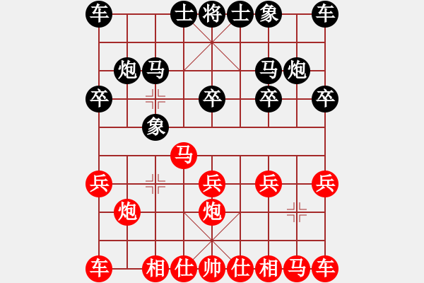 象棋棋譜圖片：【10】小妹(北斗) 勝 名劍之風(fēng)云(北斗) - 步數(shù)：10 