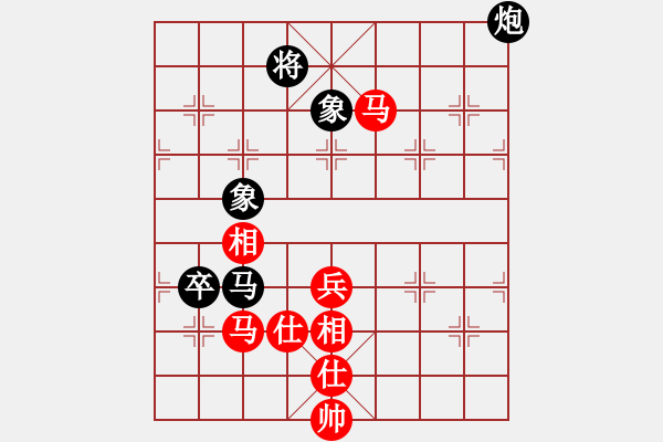 象棋棋譜圖片：才溢 先和 萬春林 - 步數(shù)：100 