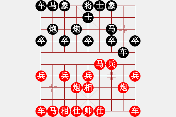 象棋棋譜圖片：大眼妹【業(yè)5-1】先勝把握時(shí)代【業(yè)5-1】 - 步數(shù)：10 