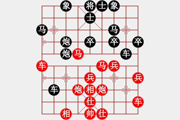 象棋棋譜圖片：大眼妹【業(yè)5-1】先勝把握時(shí)代【業(yè)5-1】 - 步數(shù)：40 