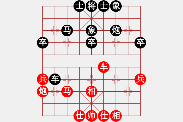 象棋棋譜圖片：快樂小花貓(3段)-勝-livermore(5段) - 步數(shù)：40 