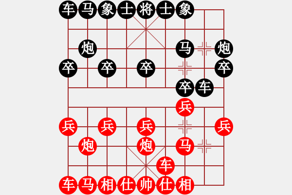 象棋棋譜圖片：澳大利亞 黃耀華 負(fù) 澳大利亞 梁南 - 步數(shù)：10 