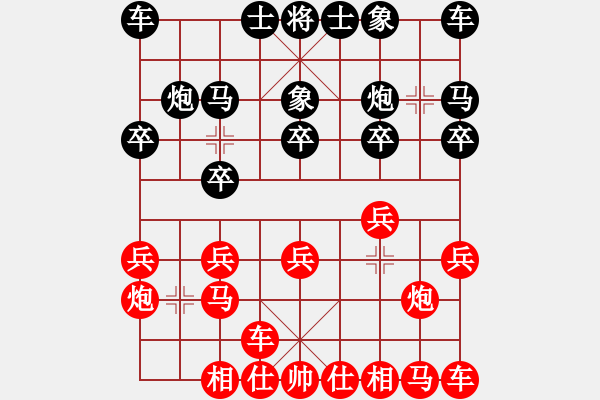 象棋棋譜圖片：第四輪14臺 上海黃澤皓先負湖北萬科 - 步數(shù)：10 