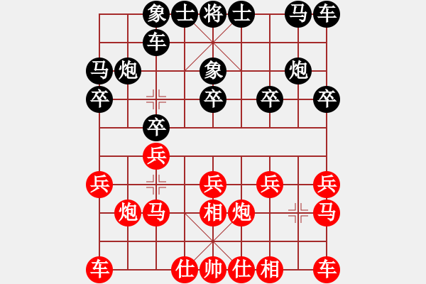 象棋棋譜圖片：華川杯第6輪閬中牛愛平VS川隊(duì)楊輝 - 步數(shù)：10 