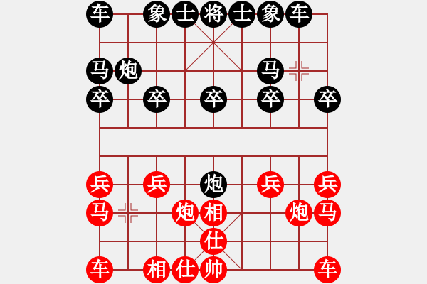 象棋棋譜圖片：禁區(qū)侵入者(4段)-負(fù)-電驢(6段) - 步數(shù)：10 