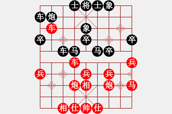 象棋棋譜圖片：jasokok(6段)-負(fù)-jocco(3段)過對(duì)相的精華 - 步數(shù)：30 