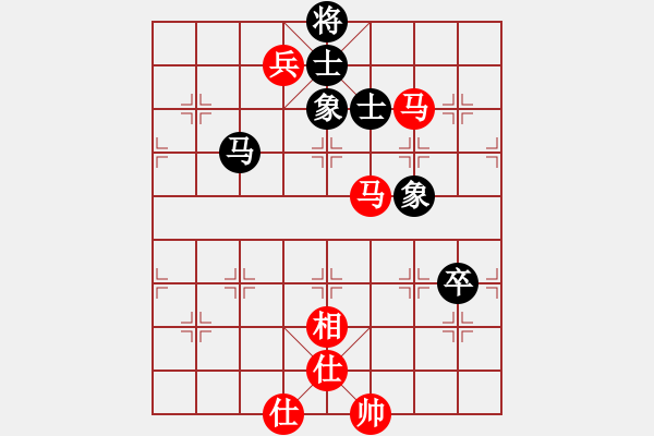 象棋棋譜圖片：wangabcde(5級)-和-慢慢下(2級) - 步數(shù)：140 