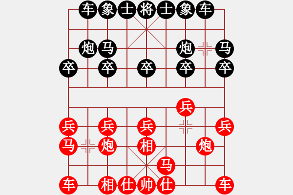 象棋棋譜圖片：地山謙對(duì)任逍遙 - 步數(shù)：10 